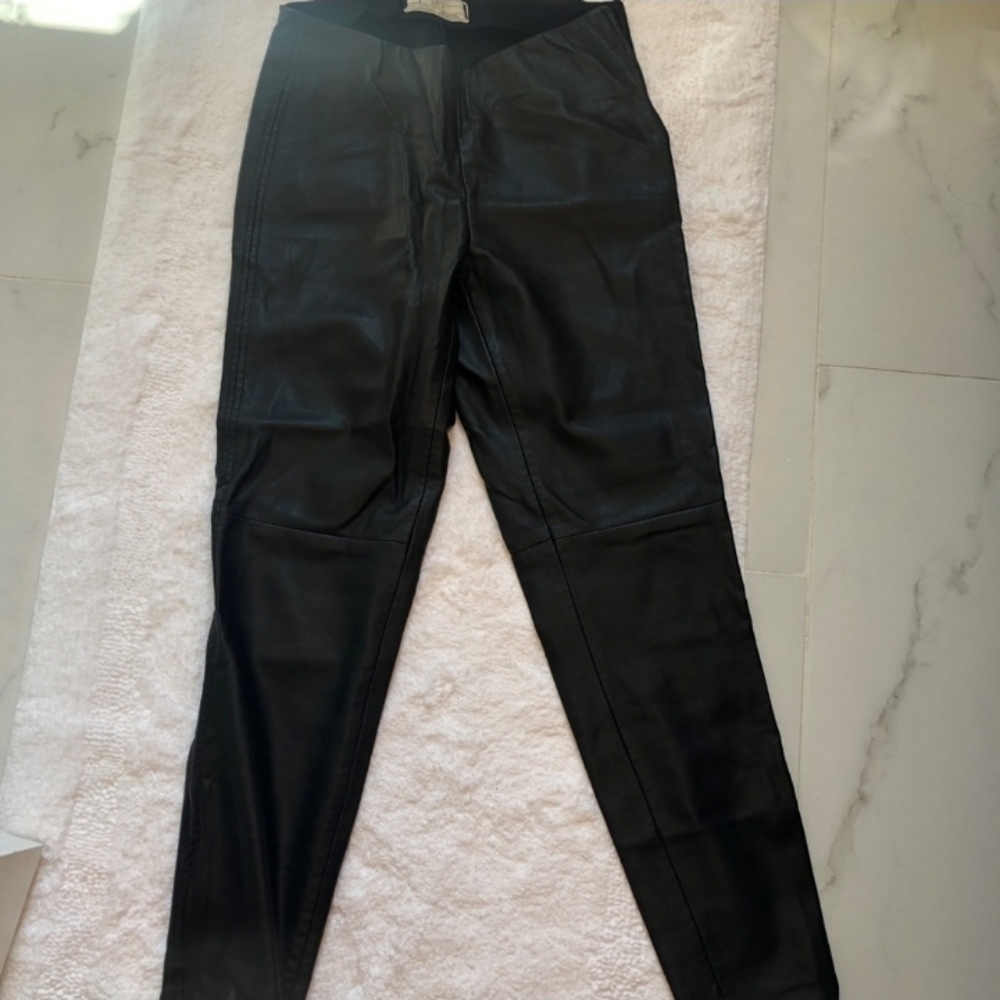 Free People Leather Pants